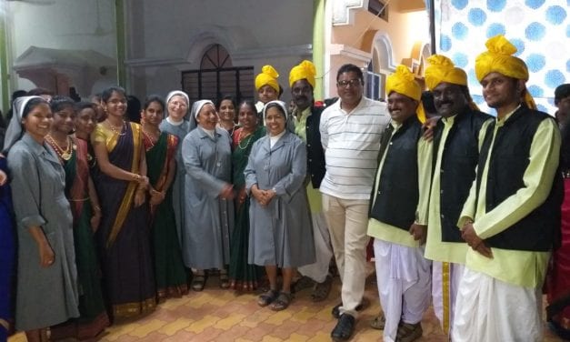 Primera celebración de la Inmaculada en India