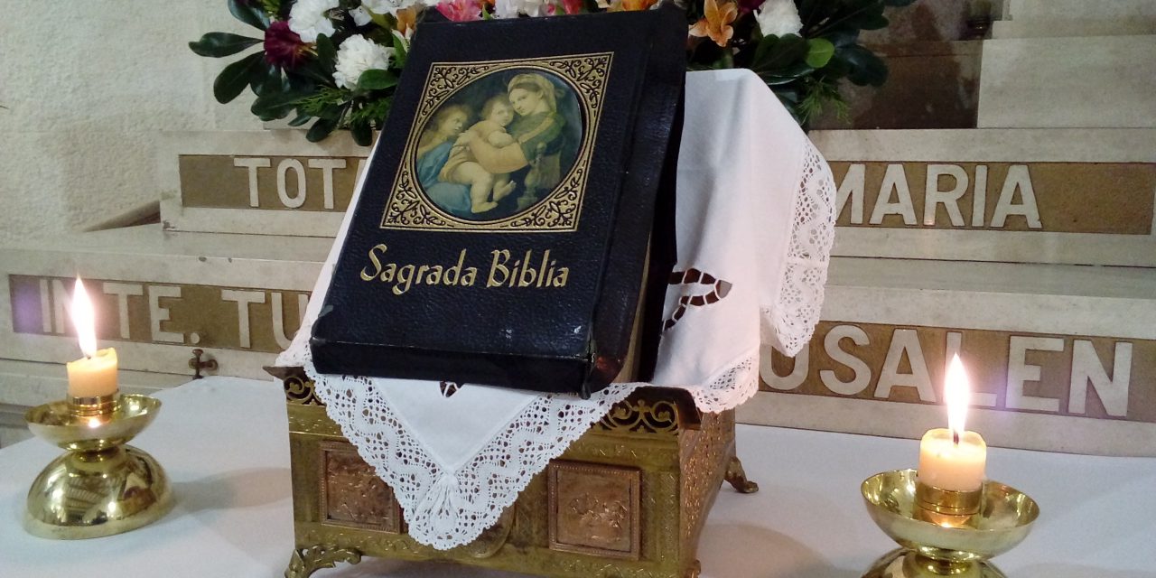 Orando con la Biblia…