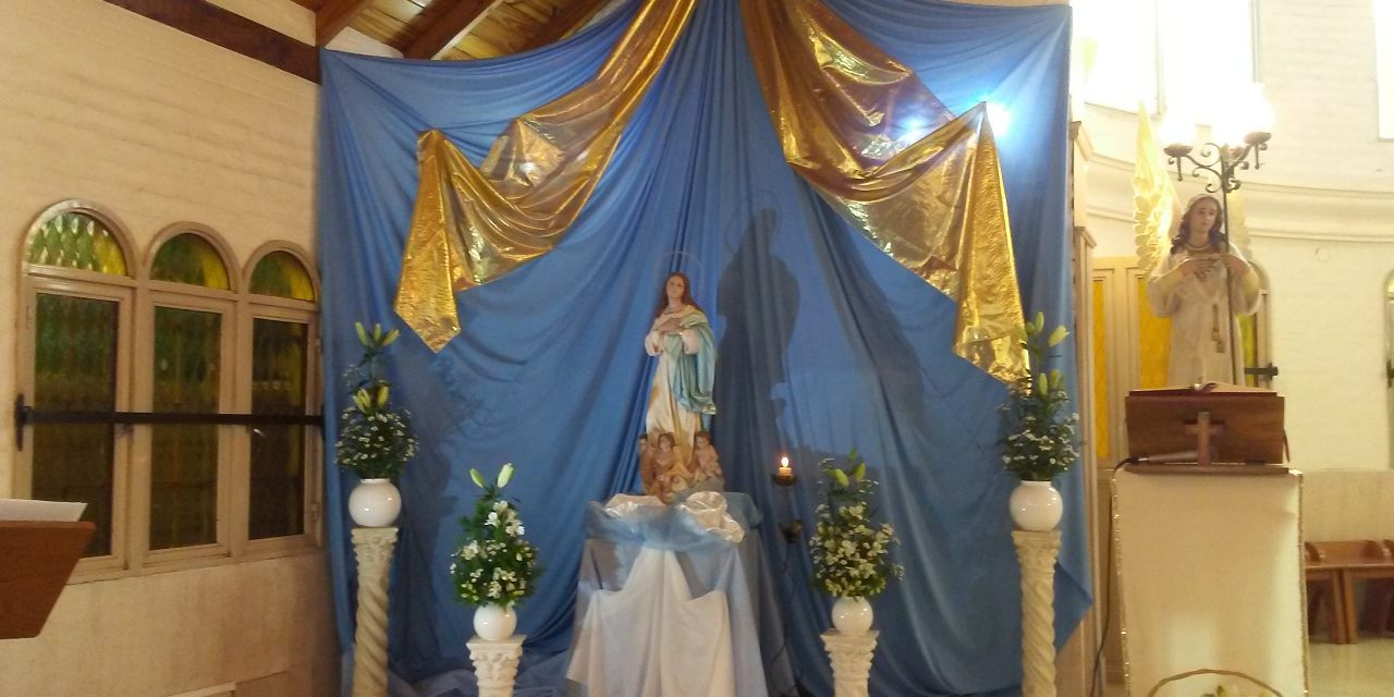 Coronación a la Inmaculada Concepción