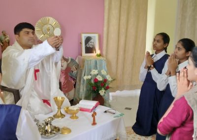 Madre Eufrasia celebrada en la India
